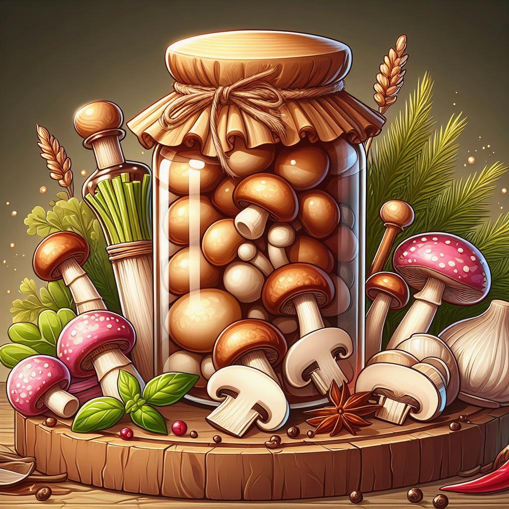 🍄 Секреты маринования польских грибов: полный гид по приготовлению: 📜 Классический рецепт маринованных польских грибов