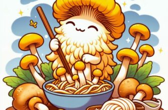 🍴 Желтый ежовик: секреты сбора и приготовления питательного гриба