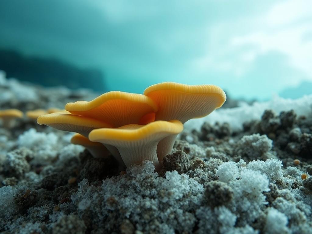 Hongos antárticos: vida extrema bajo el hielo. Hábitats sorprendentes donde proliferan