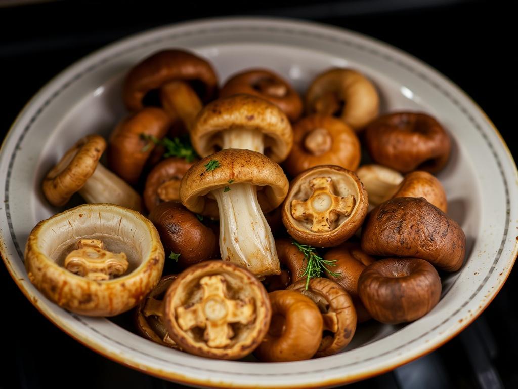 Setas para hacer patatas con setas al horno. Mis trucos personales como cocinero