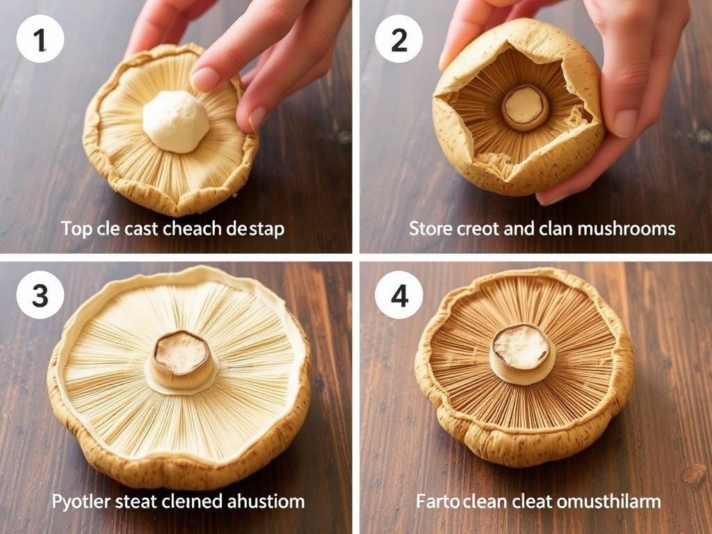 Cómo limpiar setas sin estropearlas. Técnicas paso a paso para una limpieza segura