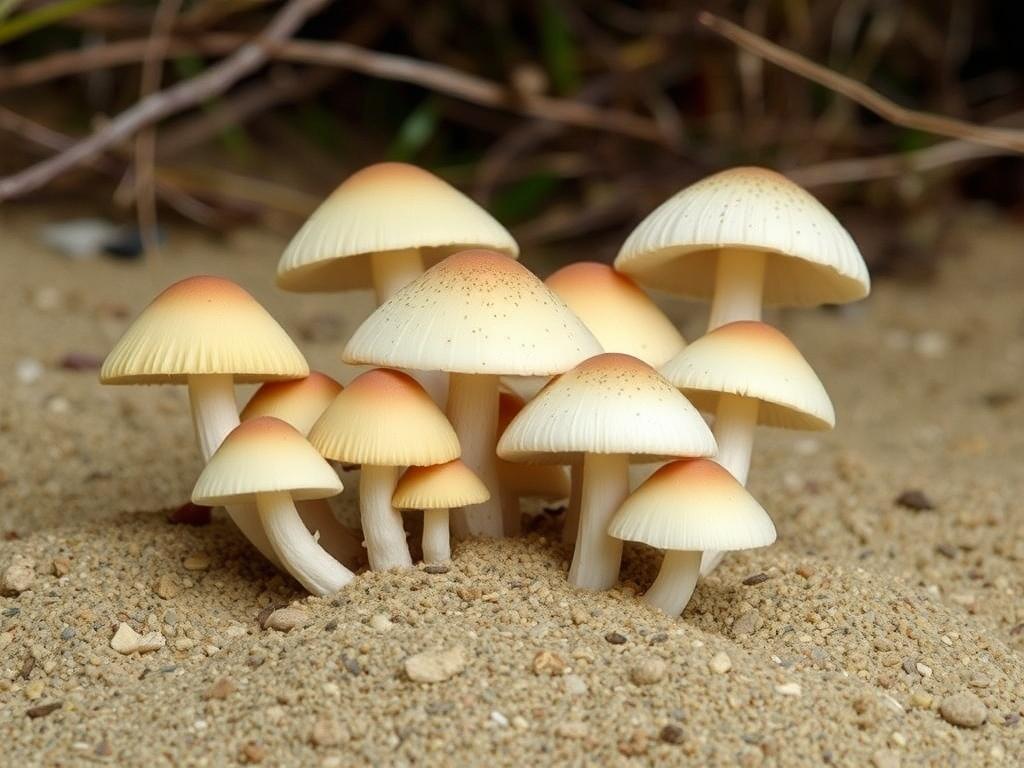 Setas de dunas: especies adaptadas a la arena. Grupos y especies representativas