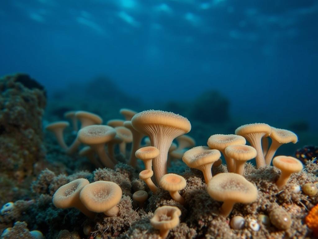 Hongos marinos: especies que crecen bajo el agua. Mirando al futuro: preguntas abiertas y líneas prometedoras