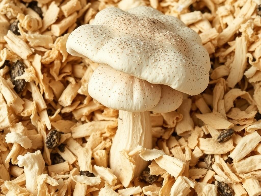 Cultivo de maitake (hongo de la selva) en serrín. Ventajas y limitaciones del serrín como sustrato