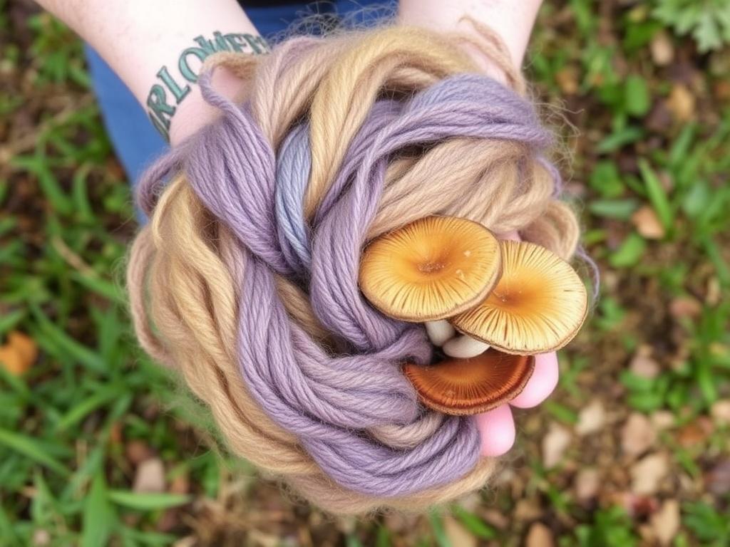 Cómo teñir lana con hongos silvestres. Cómo evaluar la solidez del color