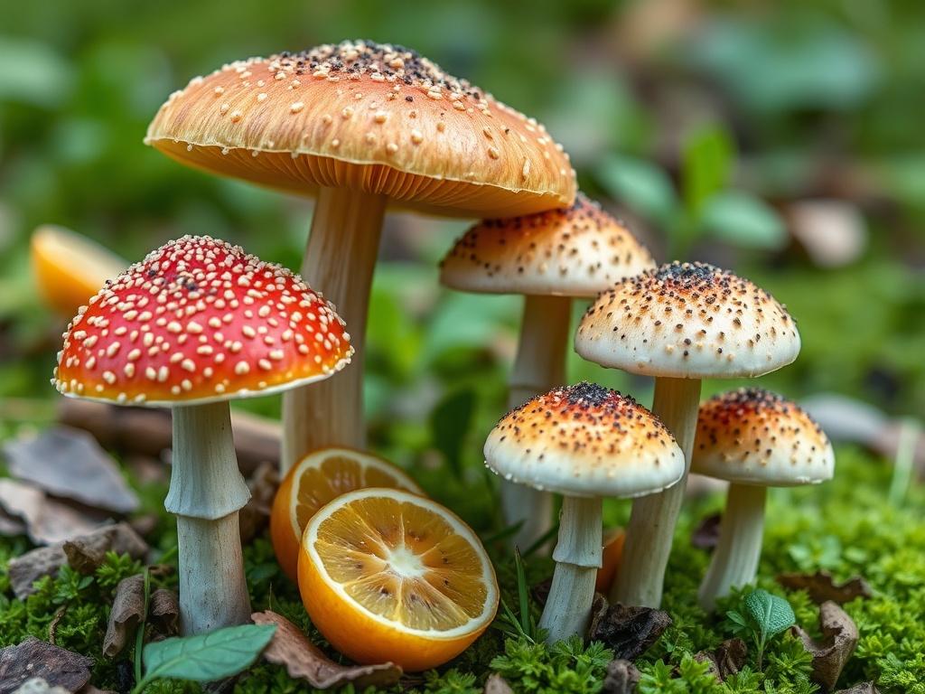 Hongos que huelen a fruta o a especias. El papel ecológico del aroma