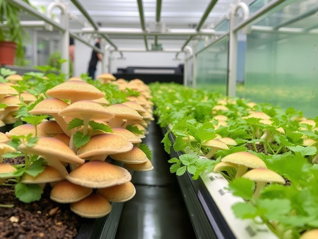 Cultivo de hongos en acuaponía y hidroponía. Escalar el proyecto y consideraciones económicas