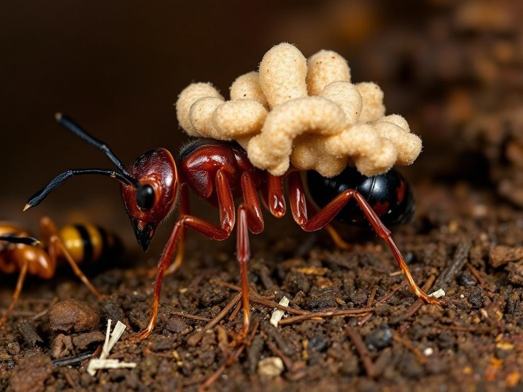 Hongos que viven dentro de hormigas: simbiosis extrema. Casos prácticos: ejemplos documentados y lecciones