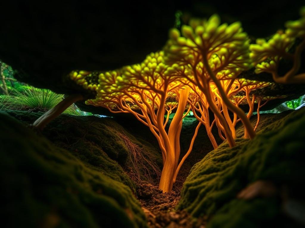 Micelio: la red subterránea que conecta los bosques. Qué es el micelio y cómo funciona