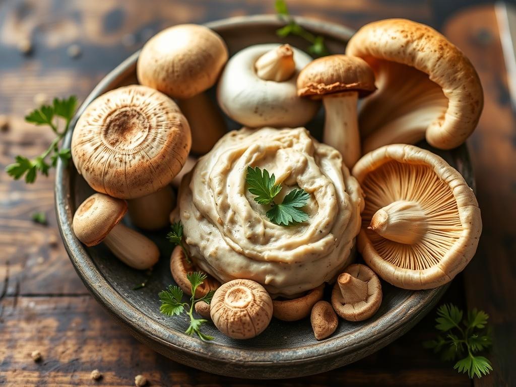 Setas para hacer patés y cremas vegetales. Recursos y sugerencias para seguir experimentando