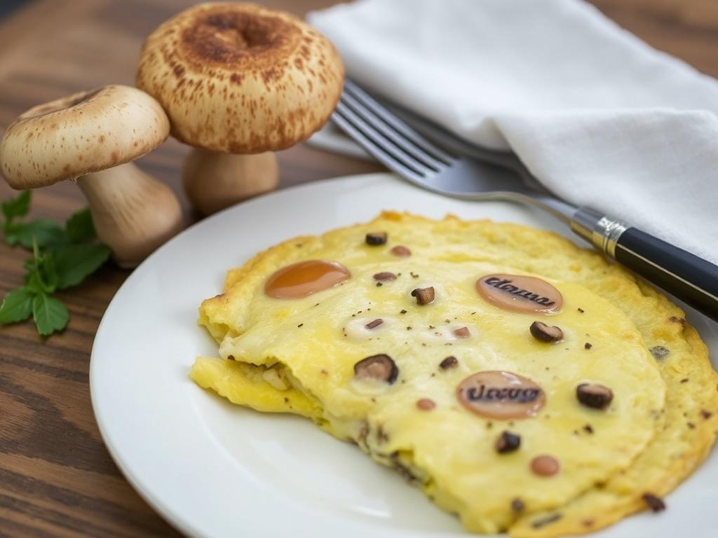Setas para hacer tortilla española con boletus. Ideas para servir en ocasiones especiales