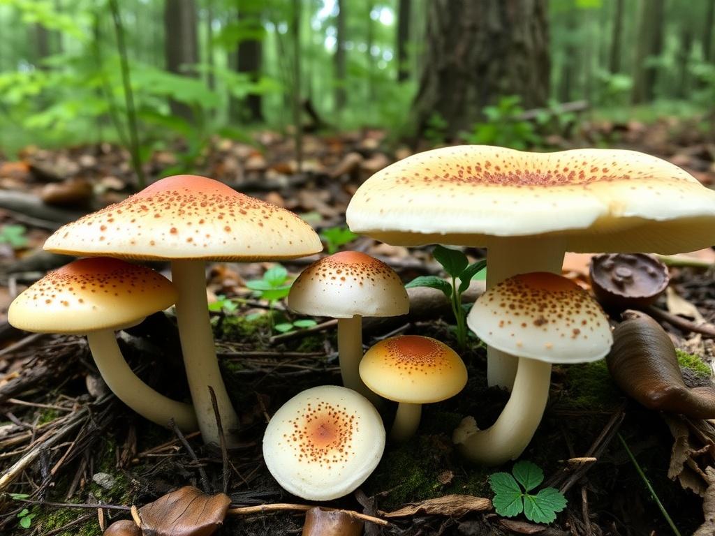 Hongos que huelen a fruta o a especias. Historias personales del autor en el bosque