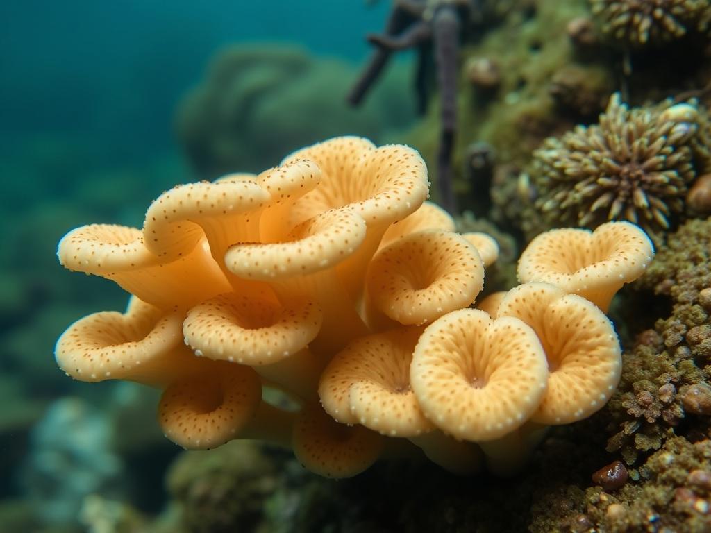 Hongos marinos: especies que crecen bajo el agua. Adaptaciones al agua y al sal