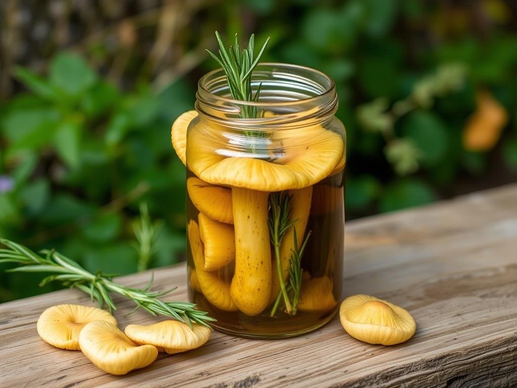 Setas de chopo: recolección y recetas. Conserva en aceite con ajo y romero