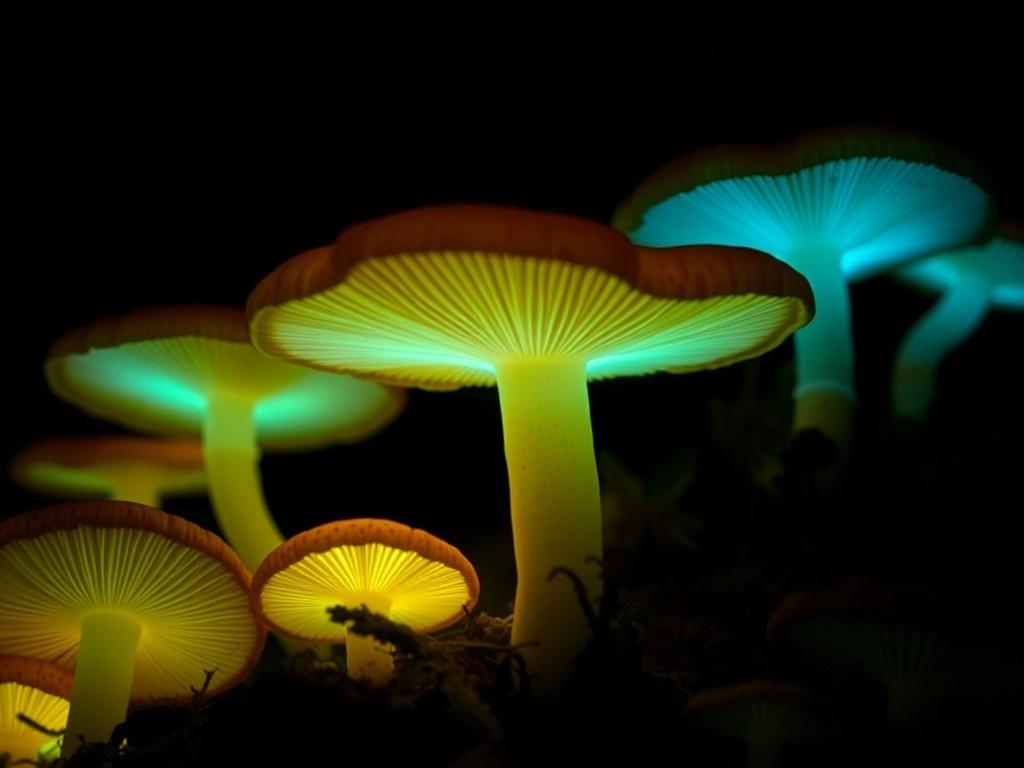 Hongos que brillan en la oscuridad: bioluminiscencia fúngica. Métodos para estudiar y observar la luminiscencia